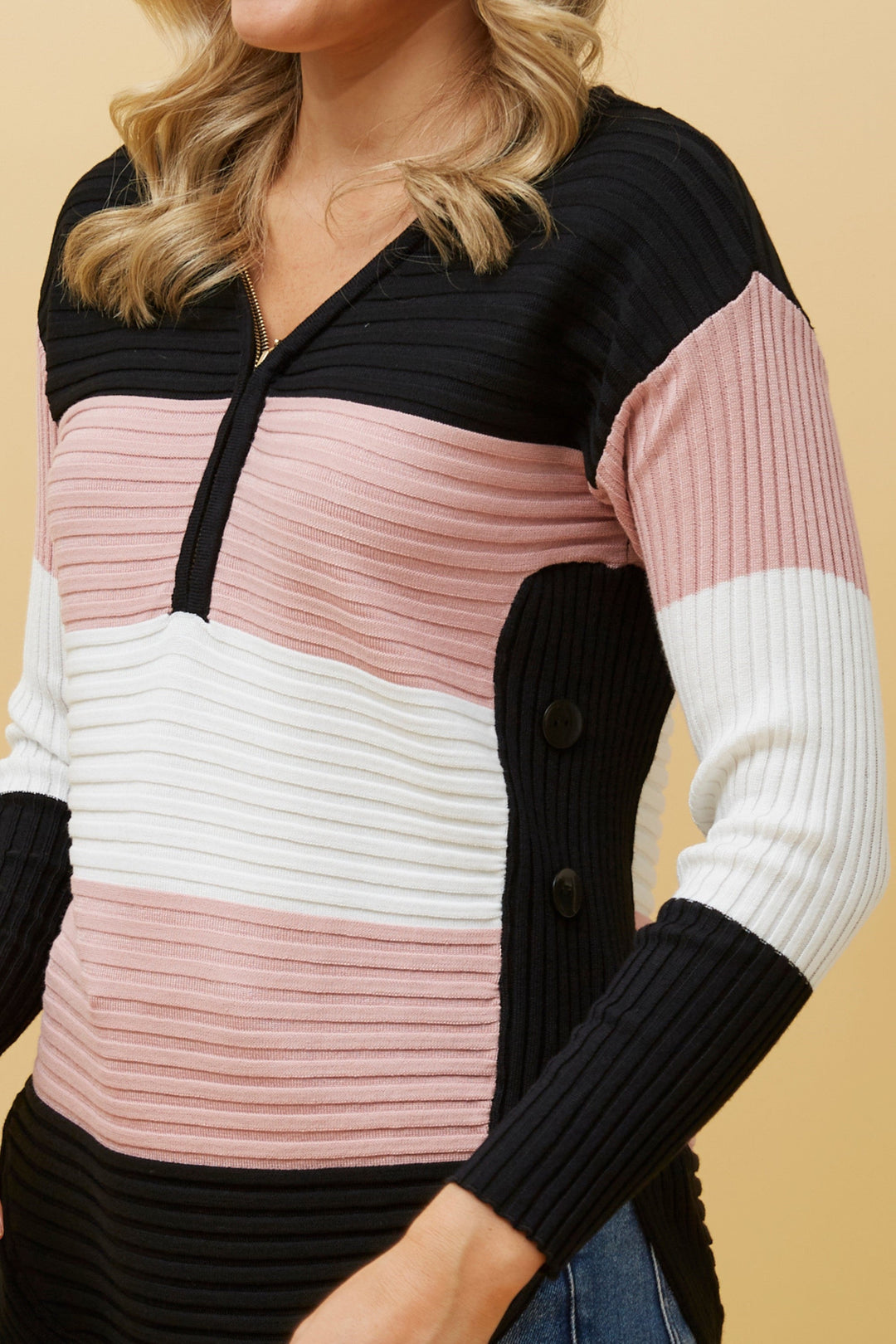 Printed Knit Top