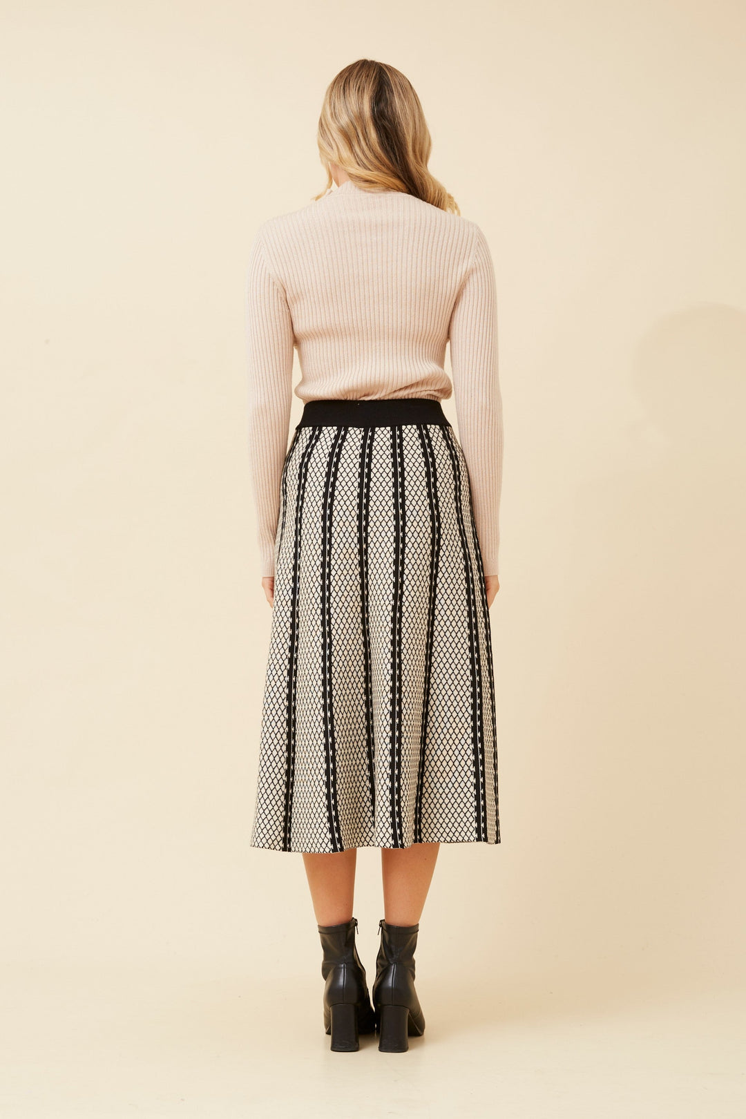 Knit Midi Skirt