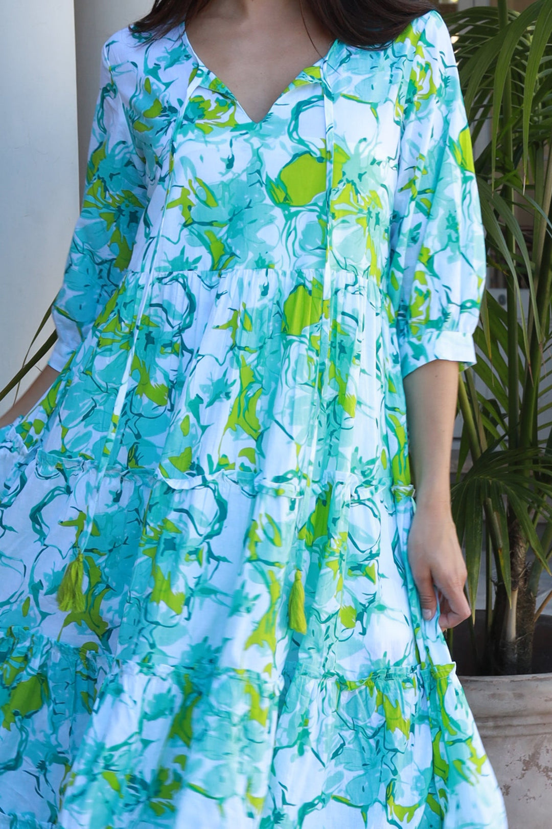 Shimona Dress Cornelia Lime