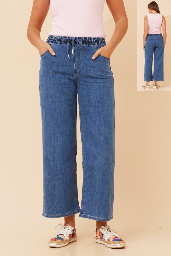 Mid Wash Denim Jeans