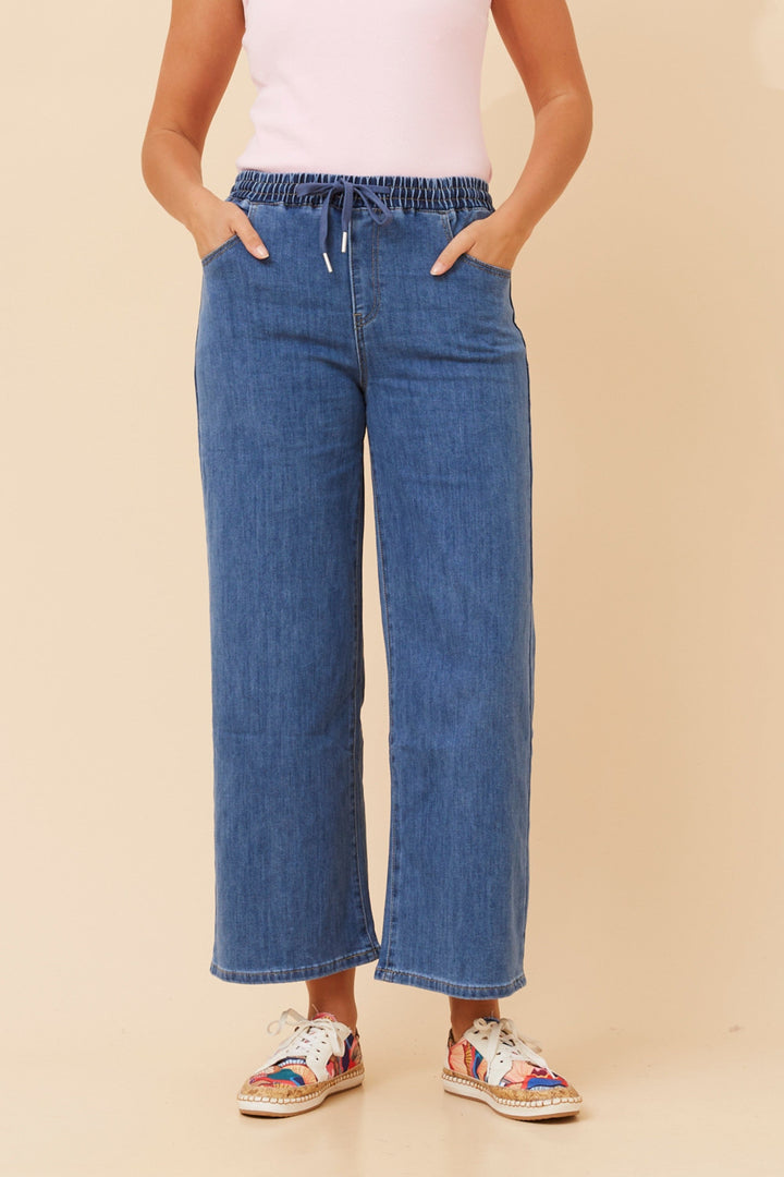 Mid Wash Denim Jeans