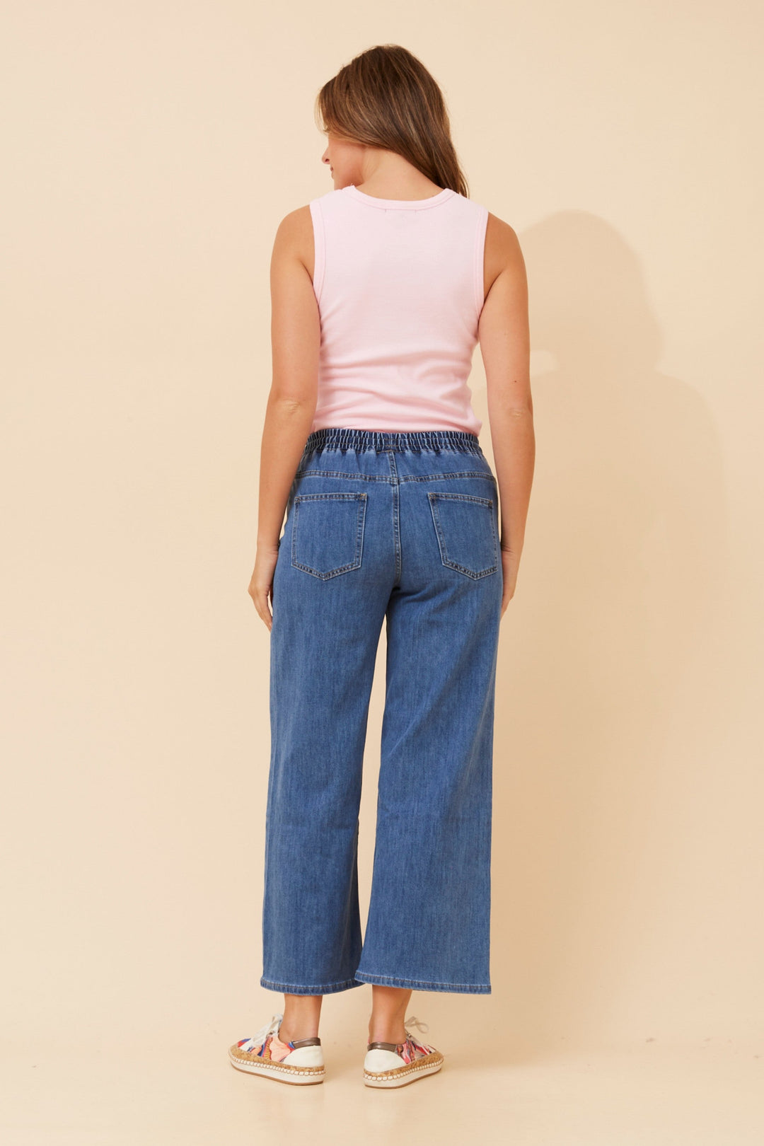 Mid Wash Denim Jeans
