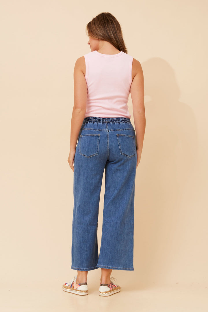 Mid Wash Denim Jeans