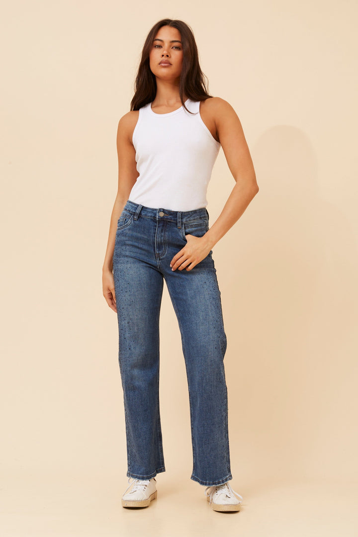 Dark Wash Denim Jeans