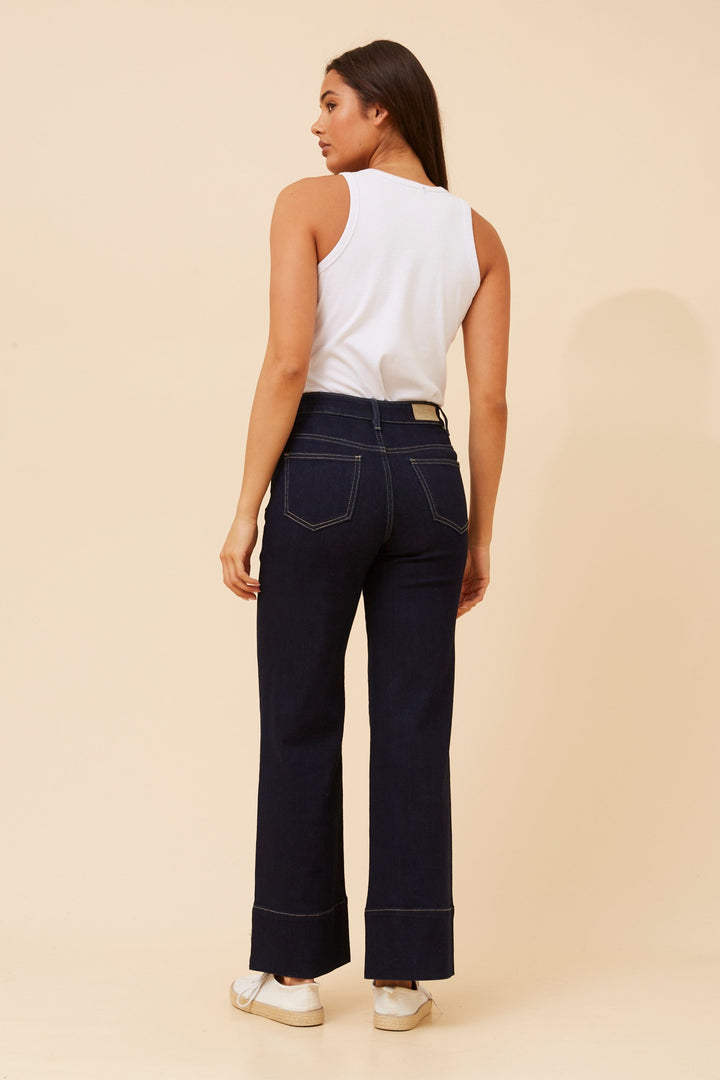 Classic Dark Denim Jeans