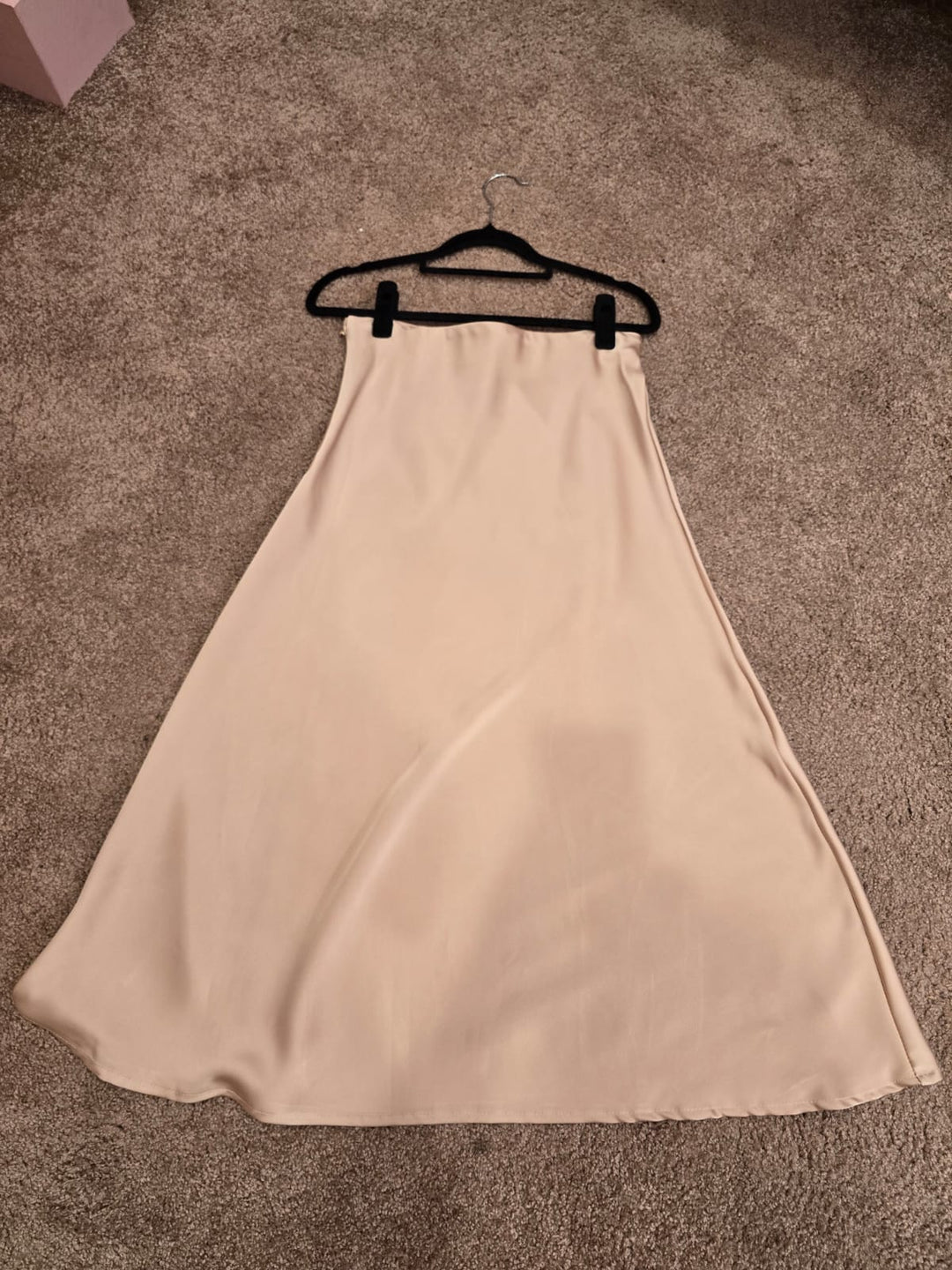 A-Line Satin Smooth Sleek Stunning Skirt