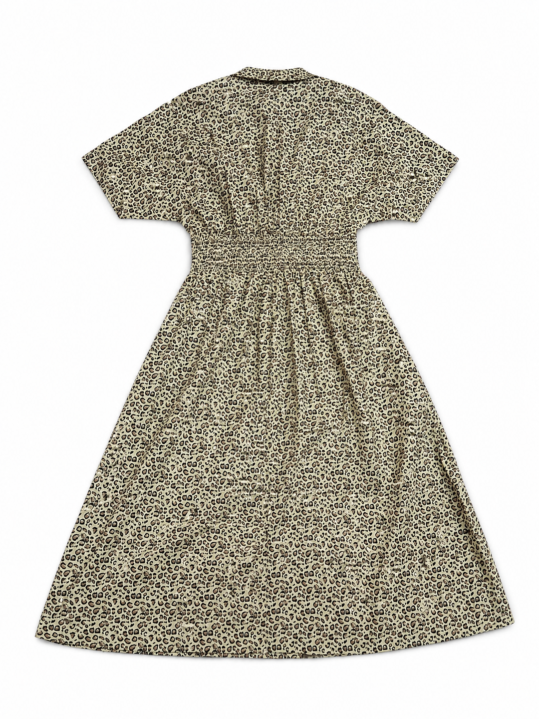 Sunny Girl leopard print shirt dress